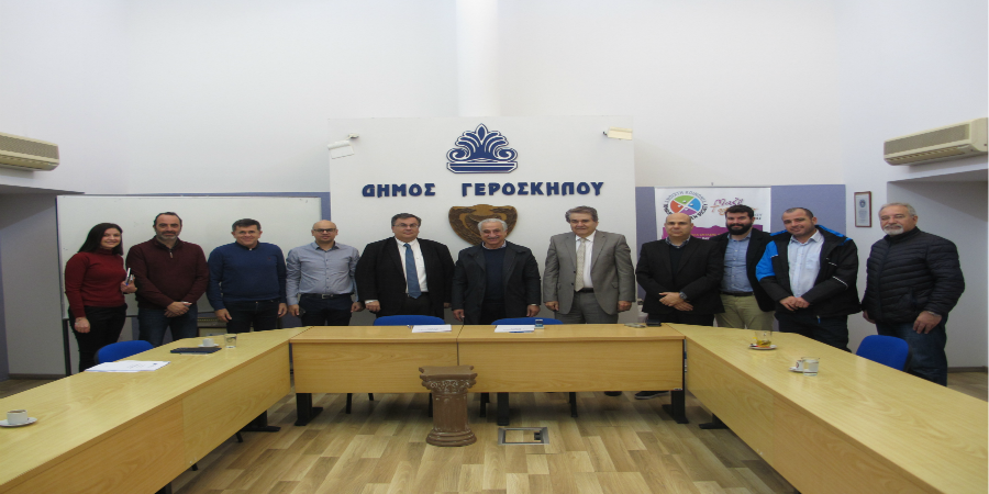 Υπογραφή Συμφώνου  Συνεργασίας Πανεπιστημίου Νεάπολις Πάφου με τον Δήμο Γεροσκήπου